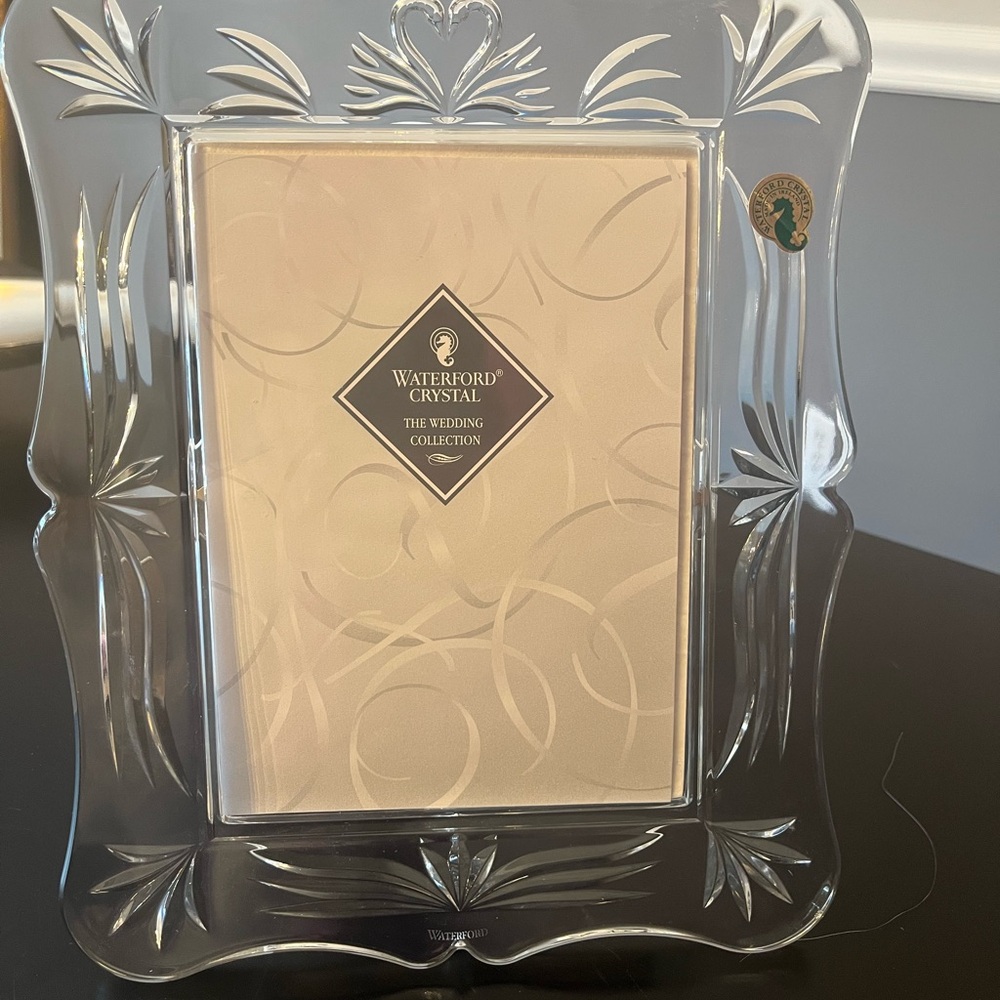 Waterford Crystal Photo Frame - Wedding 5x7